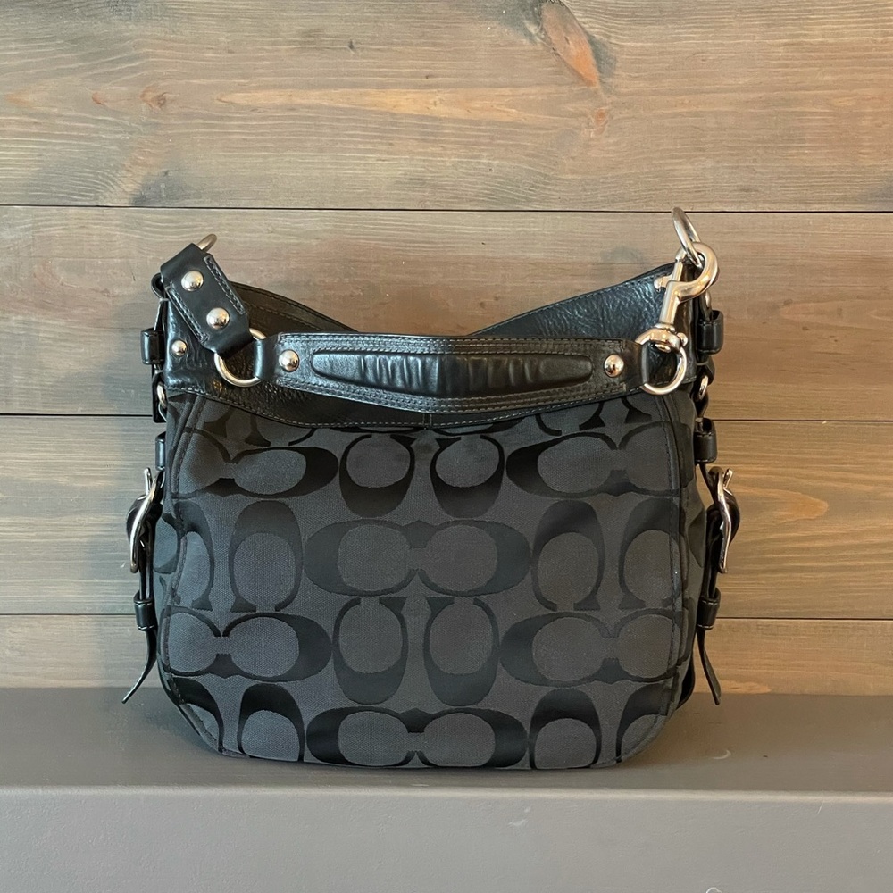 Black coach bag